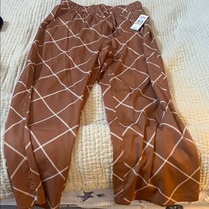 Vineyard Vines Brown Plaid Pants